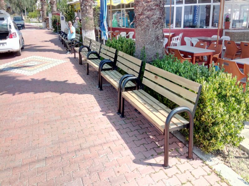 BNK-105 METAL AH�AP BANK/�ANDARLI-Banklar-