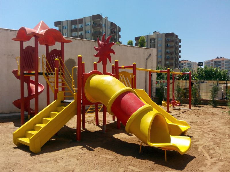 OG-116 OYUN GRUBU(��FT SALINCAKLI)AYDIN-Metal Polietilen Oyun Gruplar�-