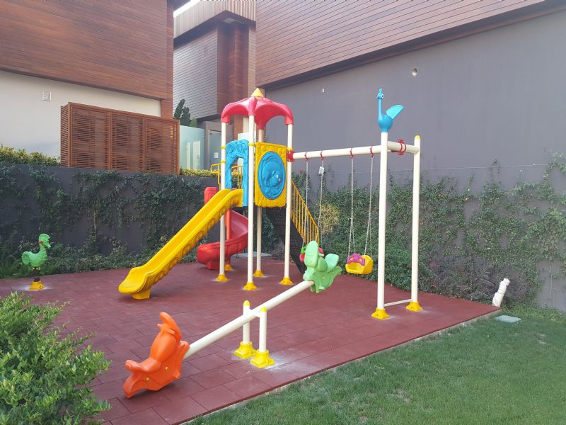 OG-109 Oyun Grubu.Mavi�ehir-Metal Polietilen Oyun Gruplar�-